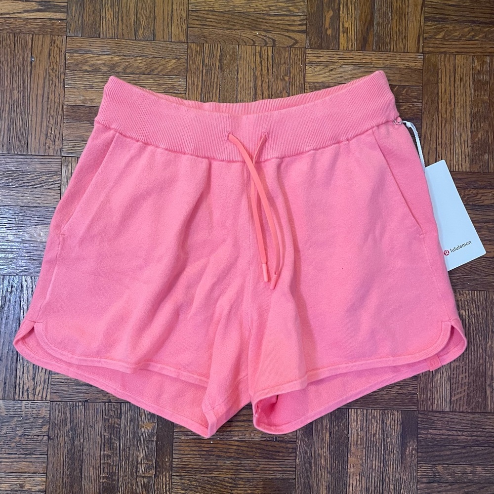 lululemon Cotton-Cashmere Knit High-Rise Short 4”